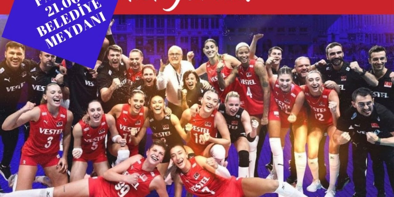 Nazilli Belediyesi Filenin Sultanları’nın final maçı için dev ekran kuracak