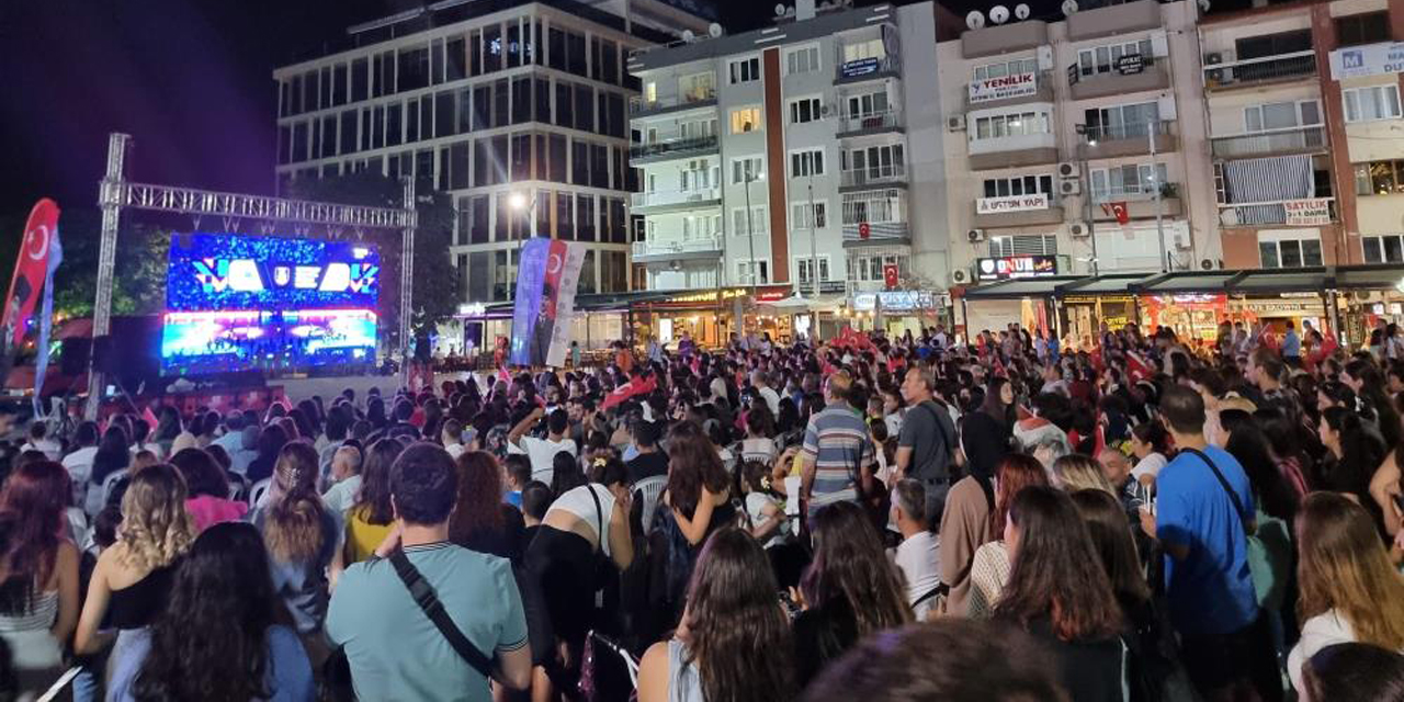 Aydın’da milli maç heyecanı