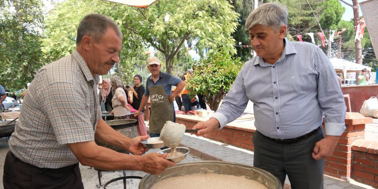 Horsunlu’da 15 kazan keşkek dağıtıldı
