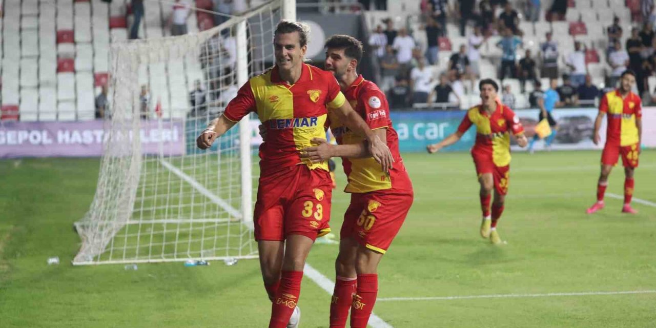 Göztepe, puanları deplasmanda topladı