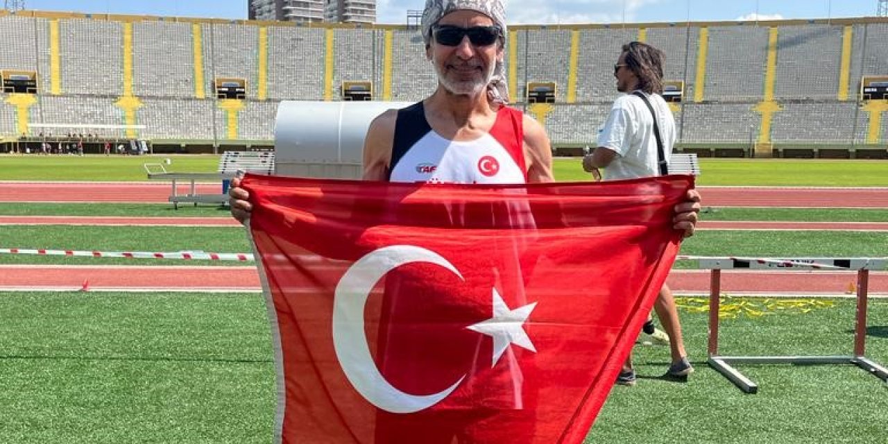 Egeli akademisyen 32. Balkan Masterler Atletizm Şampiyonası’nda ikinci oldu