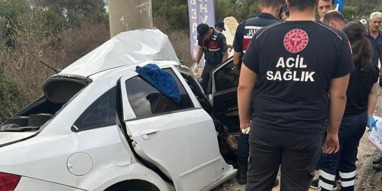 Bodrum’da trafik kazası: 1 ölü