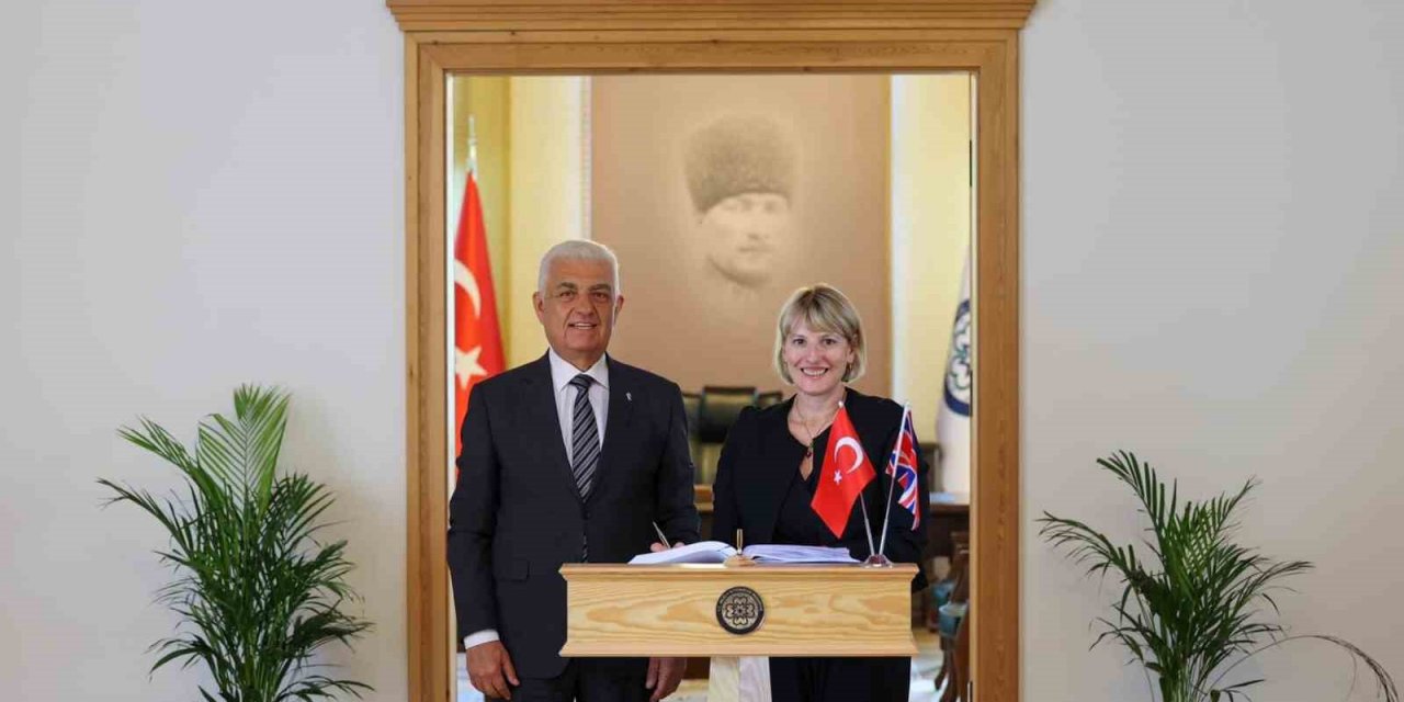 Birleşik Krallık Büyükelçisi’nden Başkan Gürün’e ziyaret