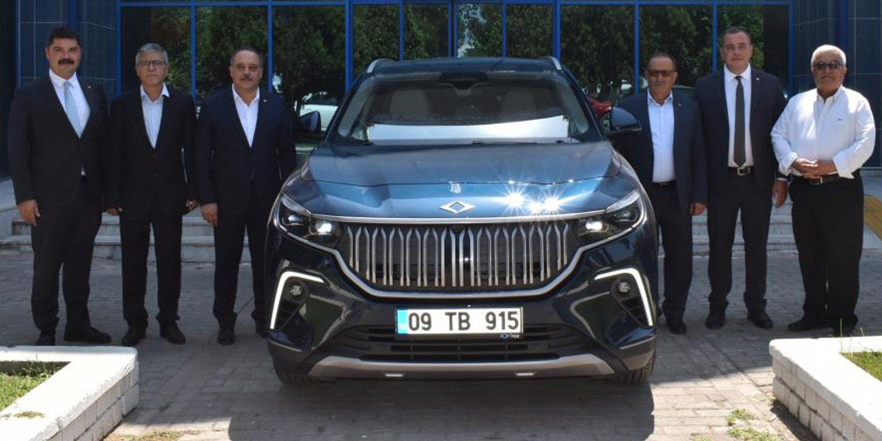 Aydın Ticaret Borsası, TOGG’u teslim aldı