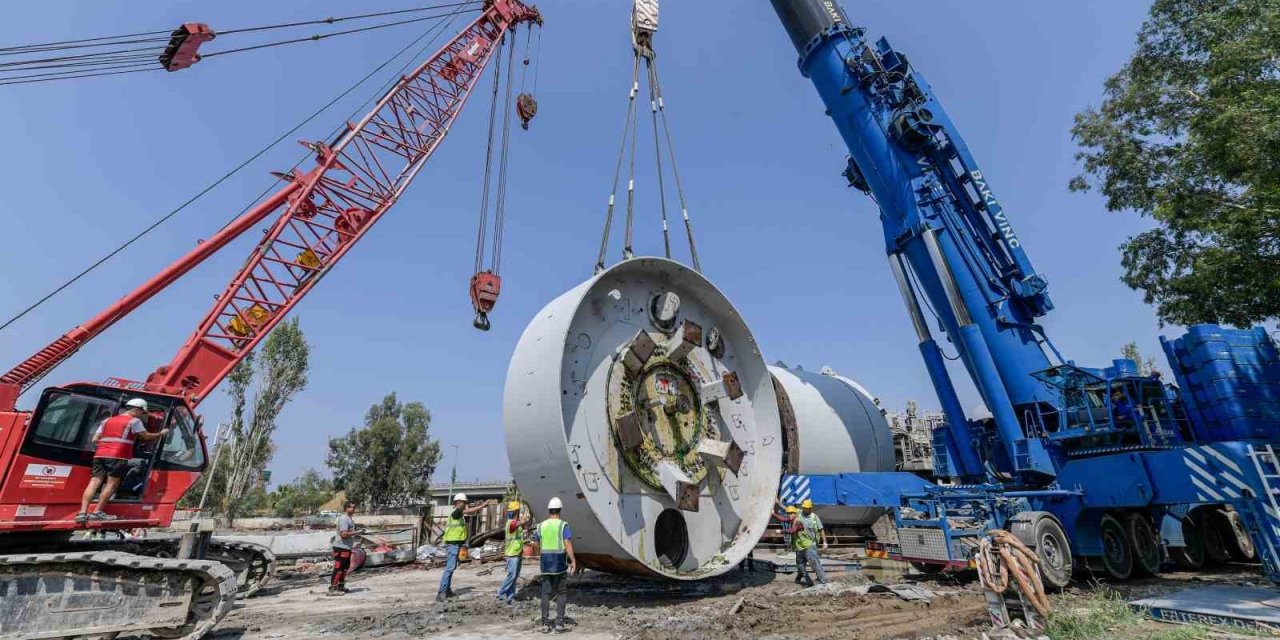 Dev köstebek Buca Metrosu için yola çıktı