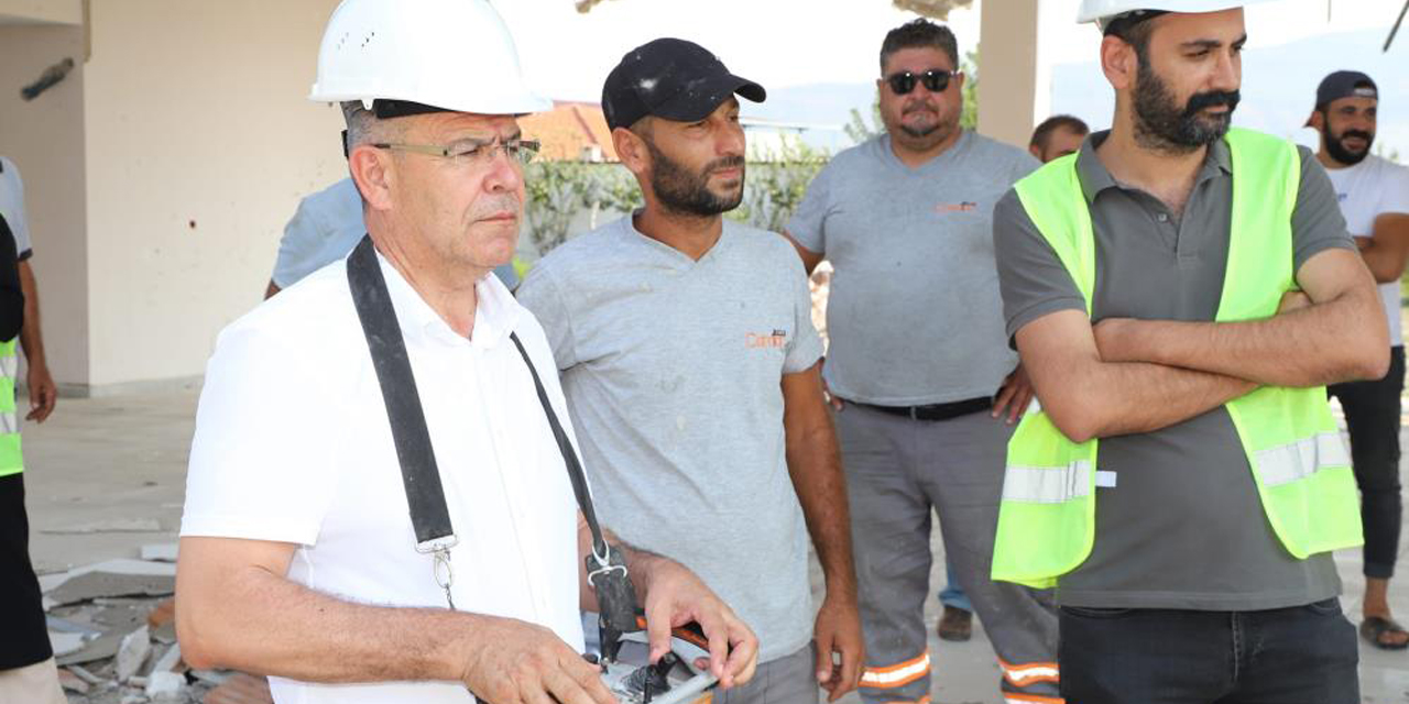 İlk betonu Başkan Güler döktü