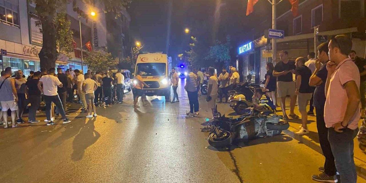 İzmir’de feci kaza: 1 ölü, 1 yaralı