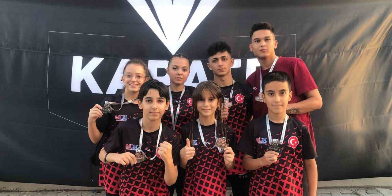 Manisa BBSK’lı karatecilerden 7 madalya daha
