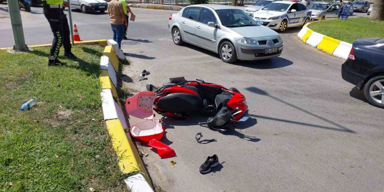 Söke’de motosiklet kazası: 1’i ağır, 2 yaralı