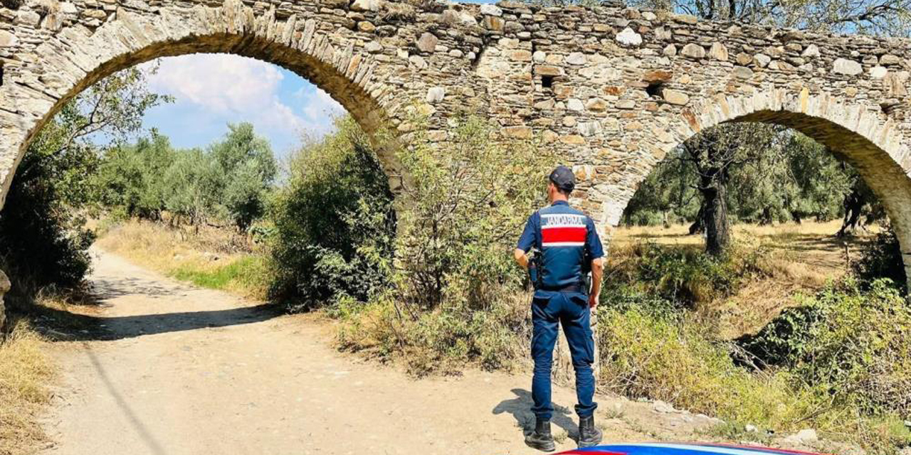 Jandarmadan ‘tarihi yapı’ nöbeti