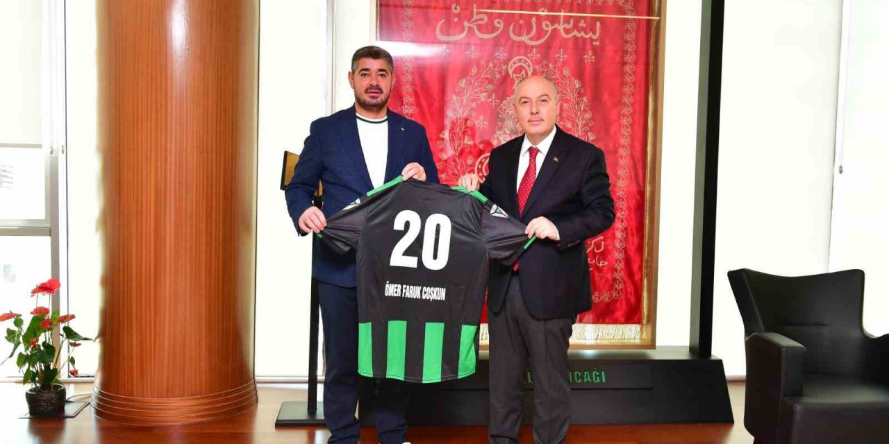 Denizlispor yönetimi Vali Coşkun’la buluştu
