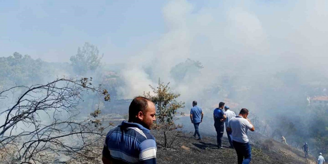 Buldan’daki yangında faciadan dönüldü