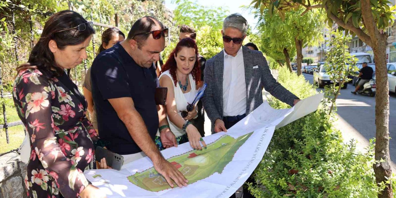 İyilik Kayalığı’nı cazibe merkezi yapacak proje yerinde tanıtıldı
