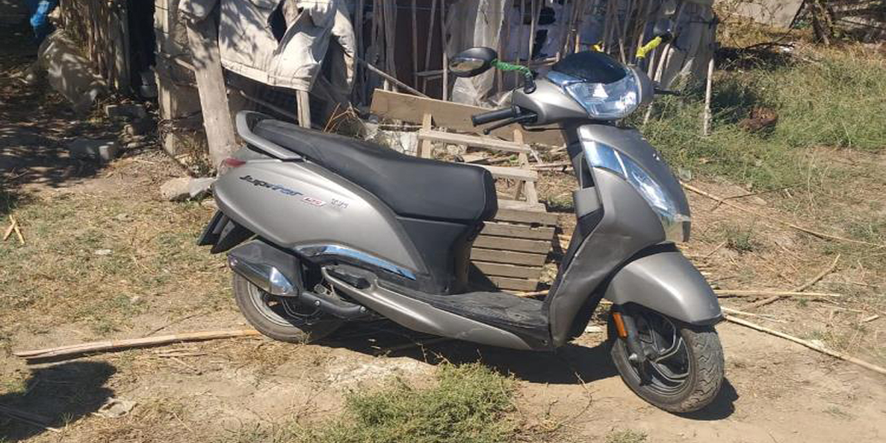 Çaldığı motosiklet ile birlikte yakalandı