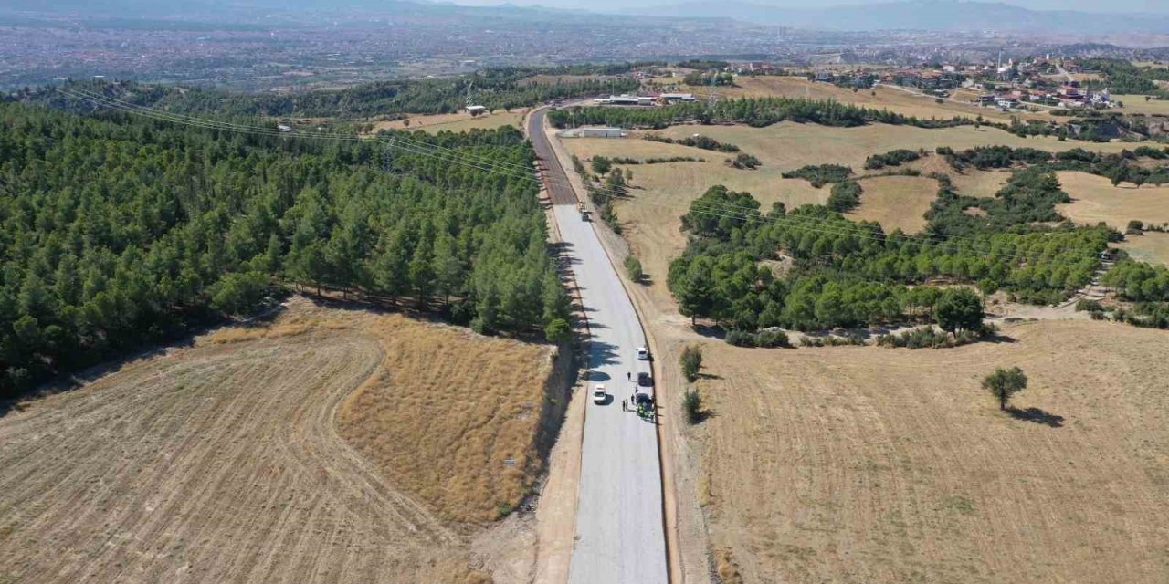 Denizli’de eski Honaz yolu yenileniyor