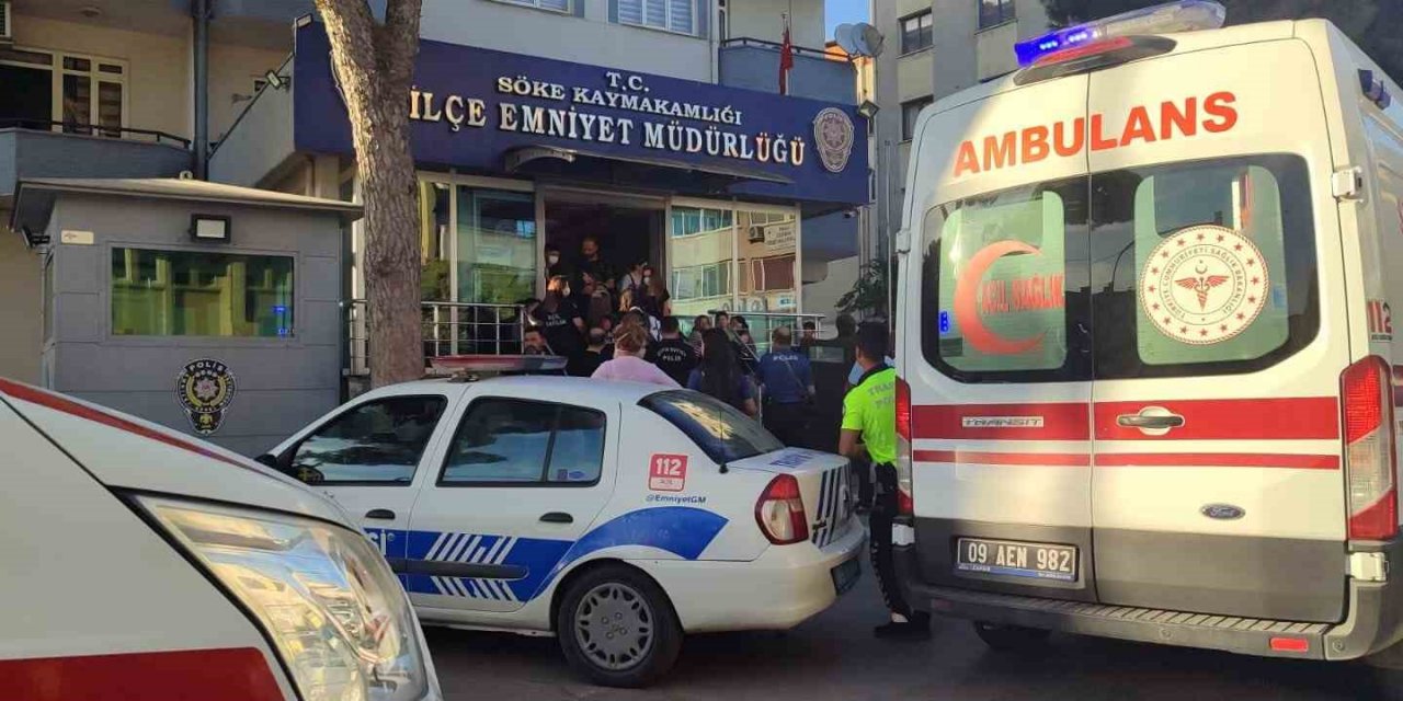 Düzensiz göçmenler kavga etti, polis biber gazıyla müdahale etti