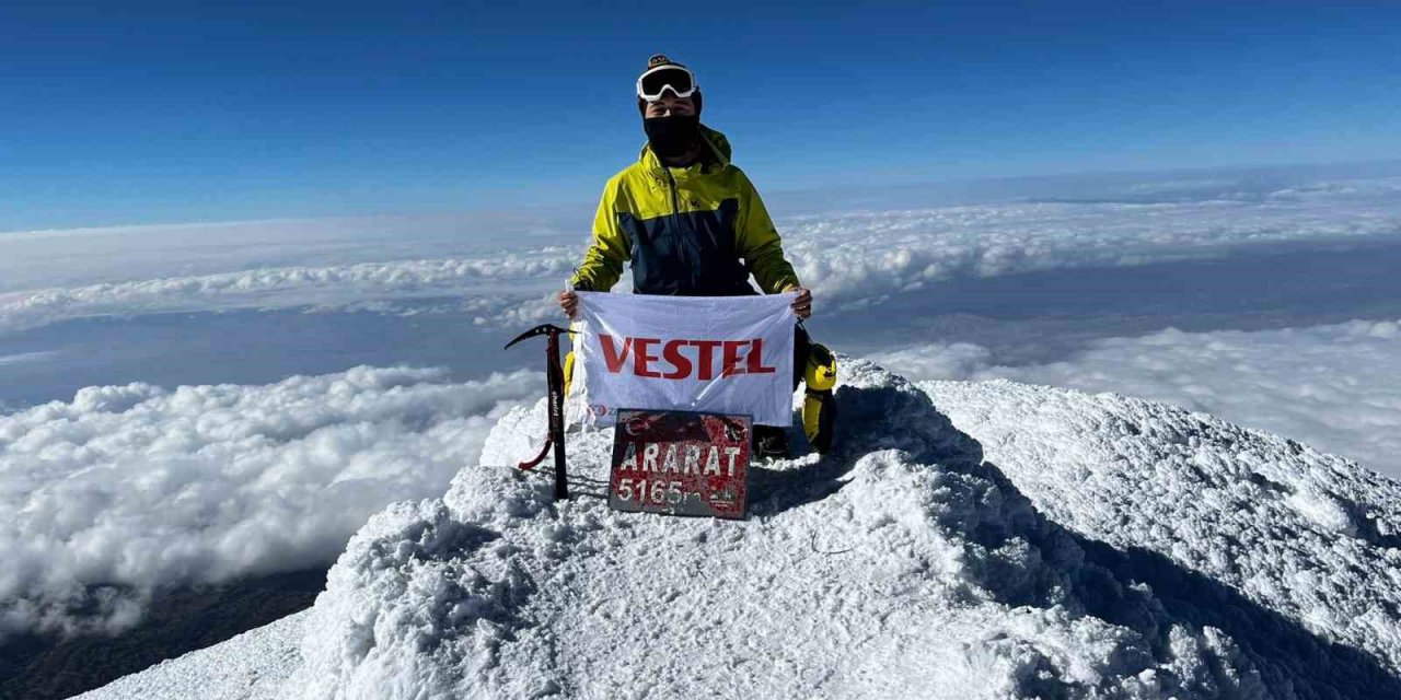 Vestel çalışanının ilk solo tırmanışı Ağrı Dağı’na