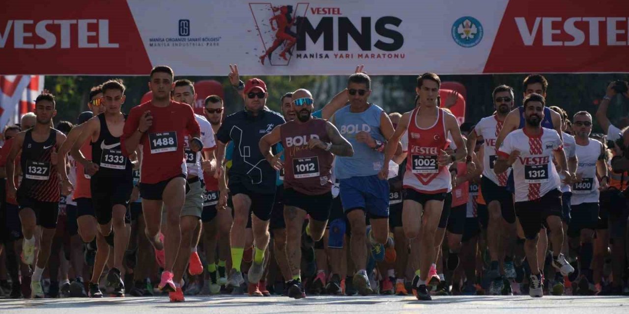 Uluslararası Vestel Manisa Yarı Maratonu heyecanı sona erdi