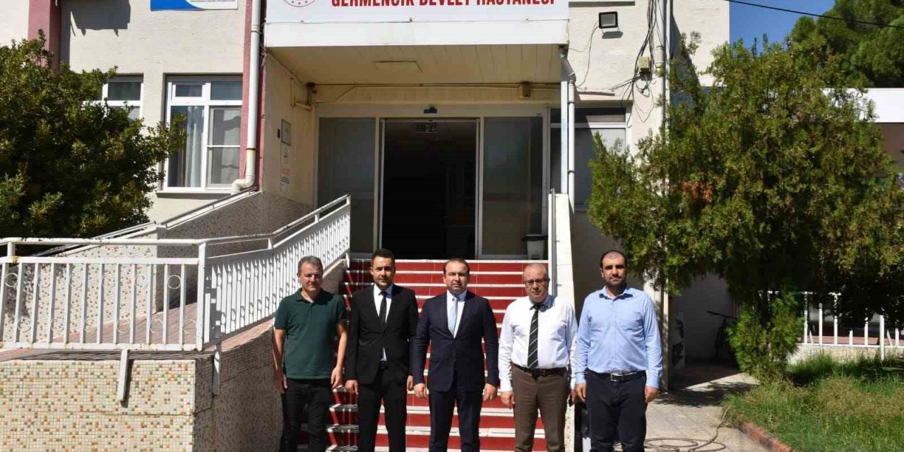 İl Müdürü Şenkul, Germencik’te incelemelerde bulundu