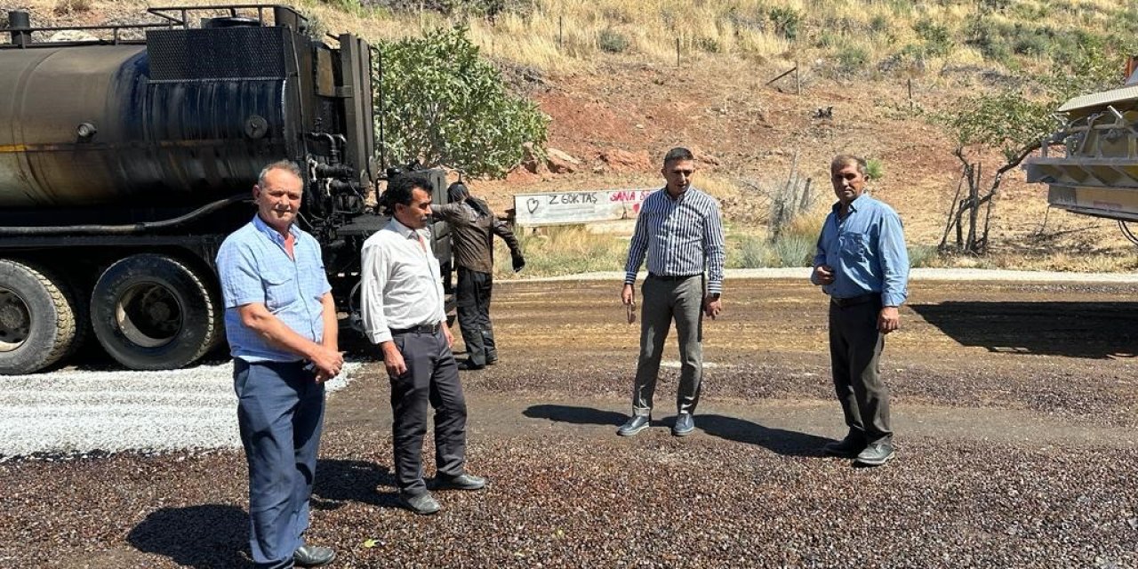 Akhisar’da 25 kilometrelik yol çalışması başladı