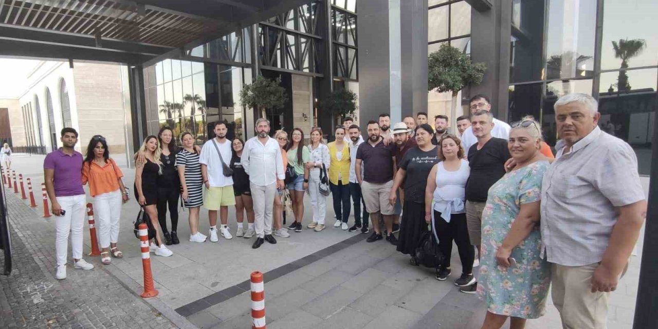 Sökeli berber ve kuaförler Antalya’daki fuara katıldı