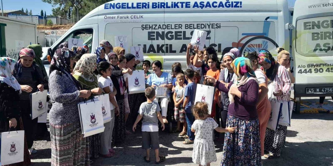 Şehzadeler’den Adıyaman’a kurulan gönül köprüsü yine yüzleri güldürdü
