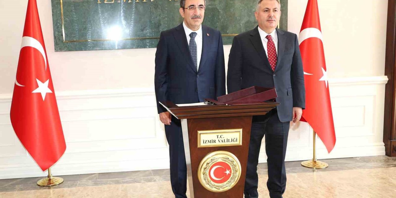 Cumhurbaşkanı Yardımcısı Yılmaz’dan İzmir Valiliği ve AK Parti İl Başkanlığına ziyaret