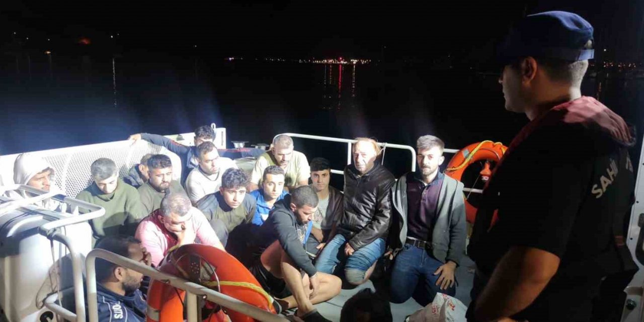 Fethiye’de 25 düzensiz göçmen yakalandı