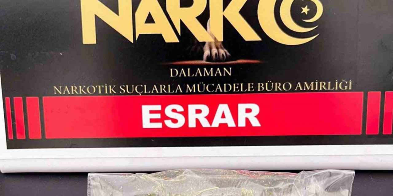 Muğla’da uyuşturucu ve ruhsatsız tabanca ele geçirildi