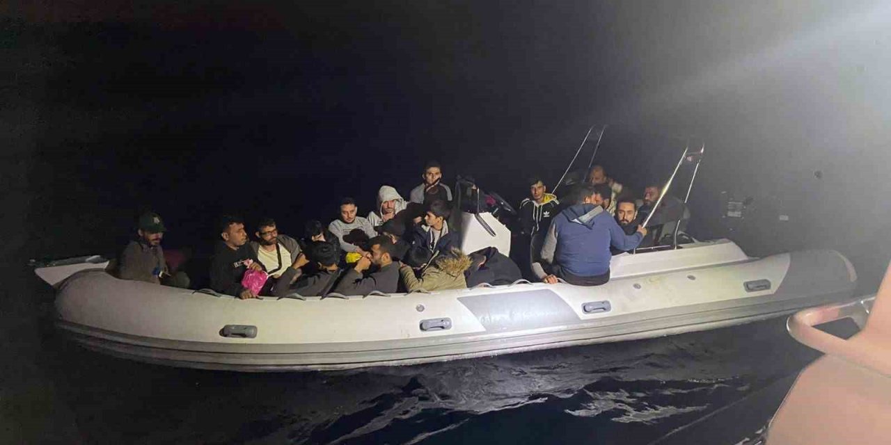 Fethiye’de 29 düzensiz göçmen yakalandı