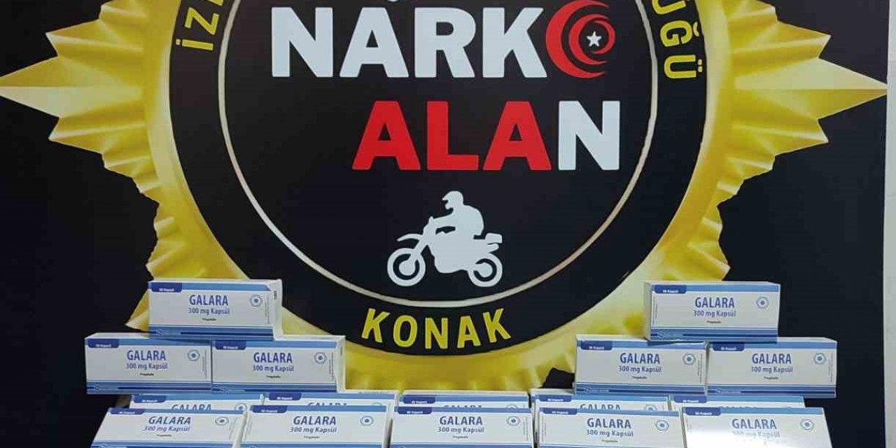Şüphe üzerine durdurulan araçta binlerce sentetik hap çıktı