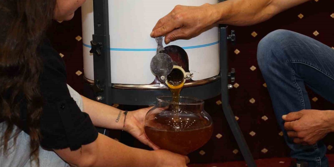 Sezonun ilk çam balı 61 bin TL’ye satıldı