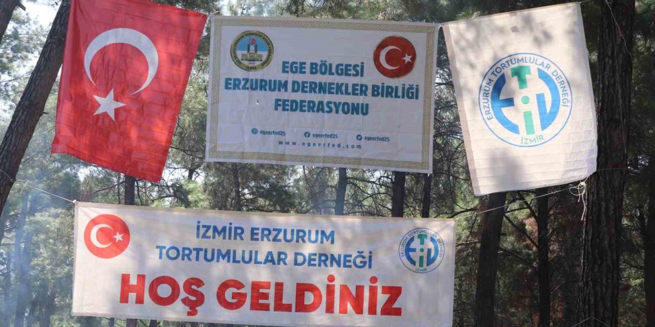 Erzurumlular piknik şöleninde bir araya geldi