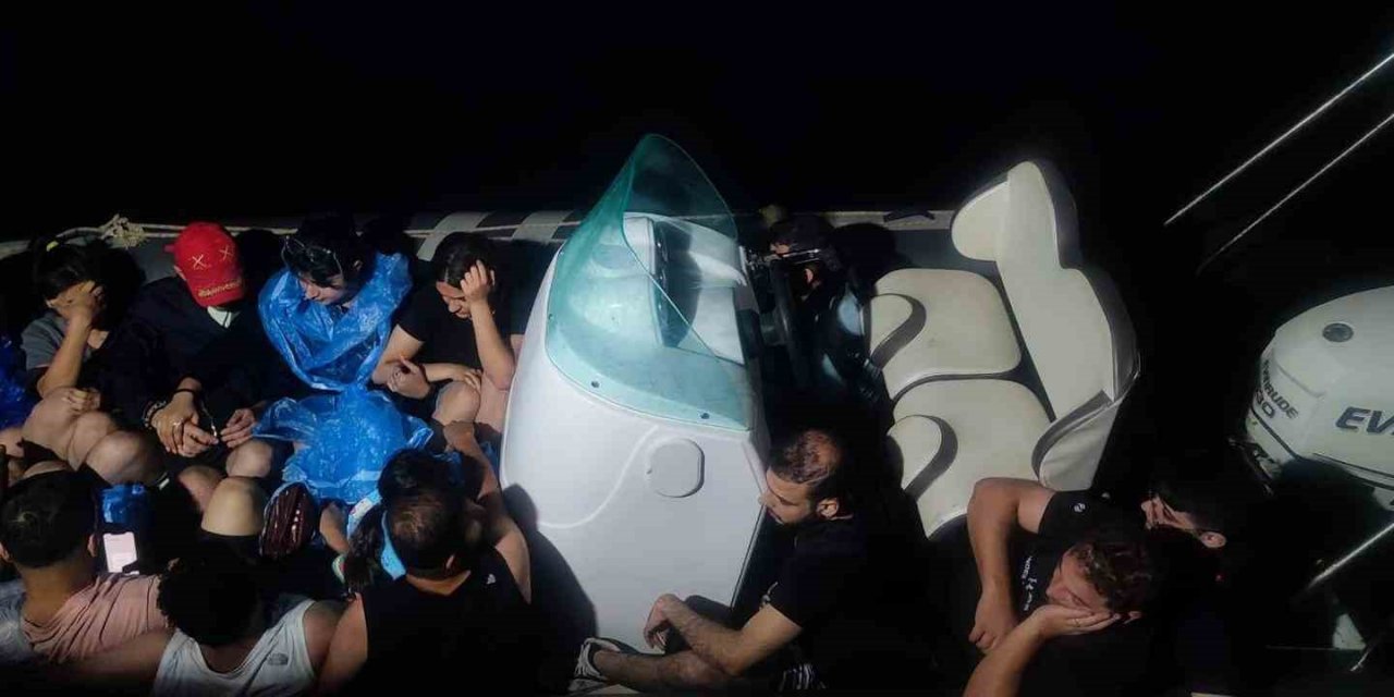 Bodrum’da 16 düzensiz göçmen yakalandı