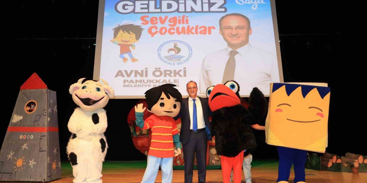 Ege ile Gaga, Pamukkaleli çocuklarla buluştu
