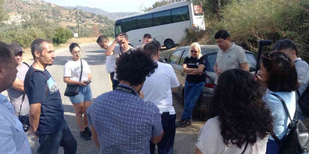 Nazilli Mastaura Antik Kenti’nde ilginç yasak; yurt dışından gelen gazeteciler ve normal vatandaşlara serbest Türk basınına yasak