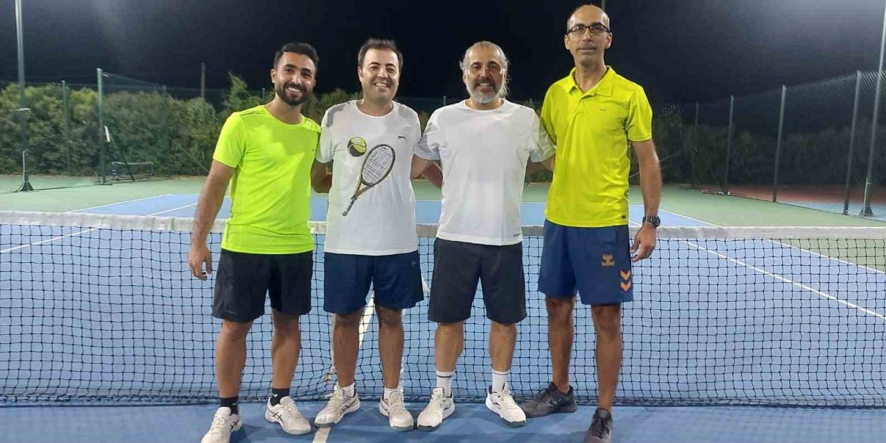 Salihli’de Tenis Defi Ligi heyecanı başladı