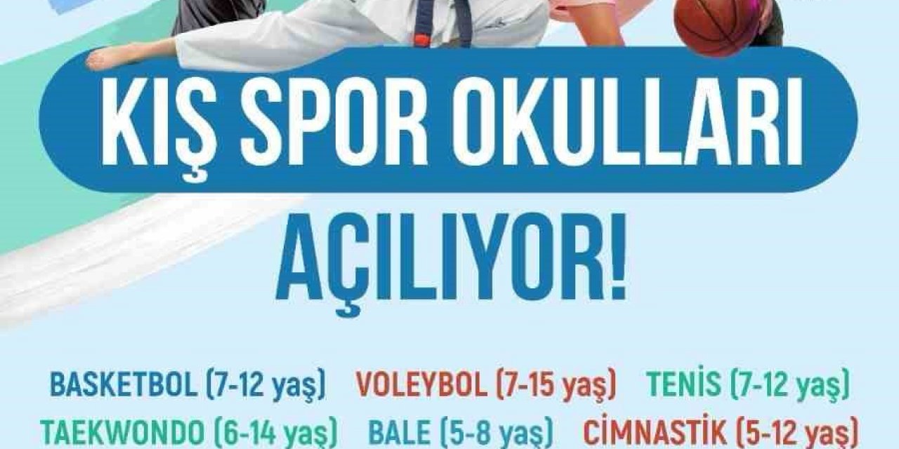 Kış Spor Okulu’na kayıtlar başladı