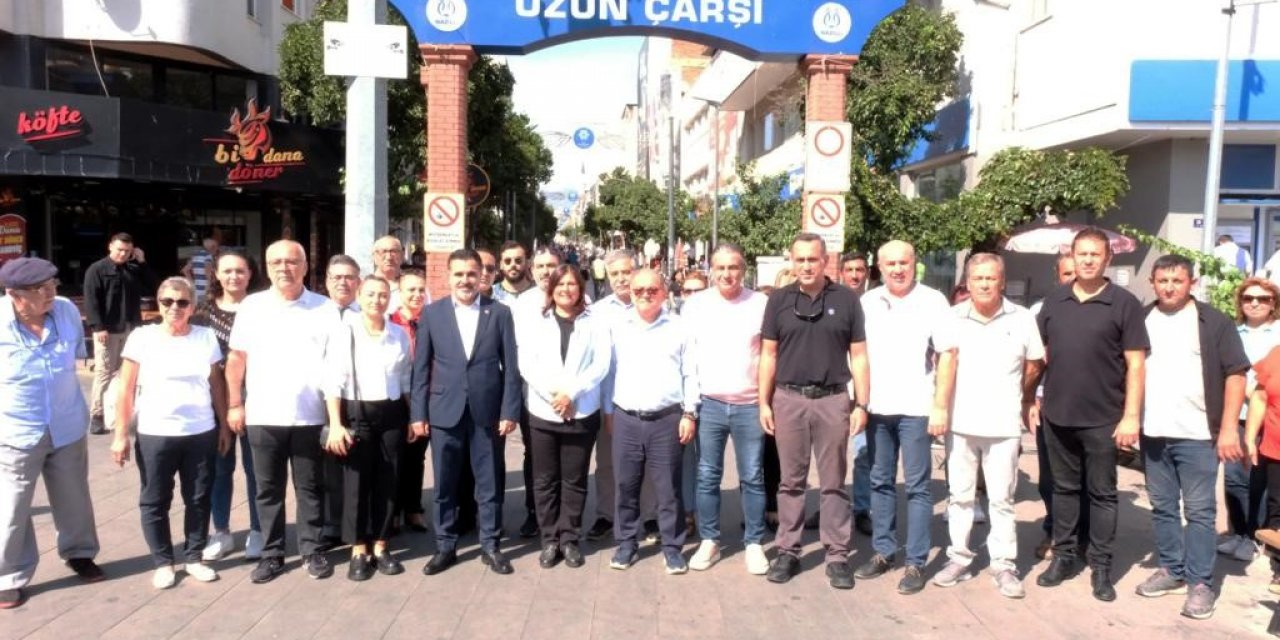 Başkan Çerçioğlu Nazilli’de vatandaşlarla bir araya geldi