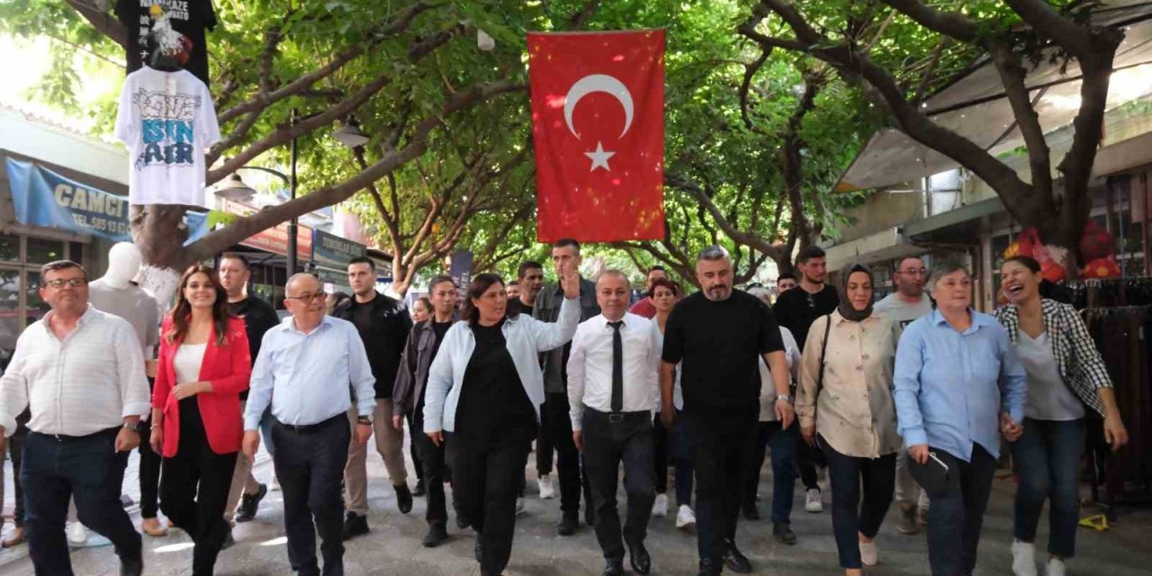 Başkan Çerçioğlu İncirliova’da vatandaşlarla bir araya geldi