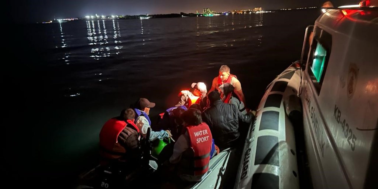 Didim’de 15 düzensiz göçmen yakalandı