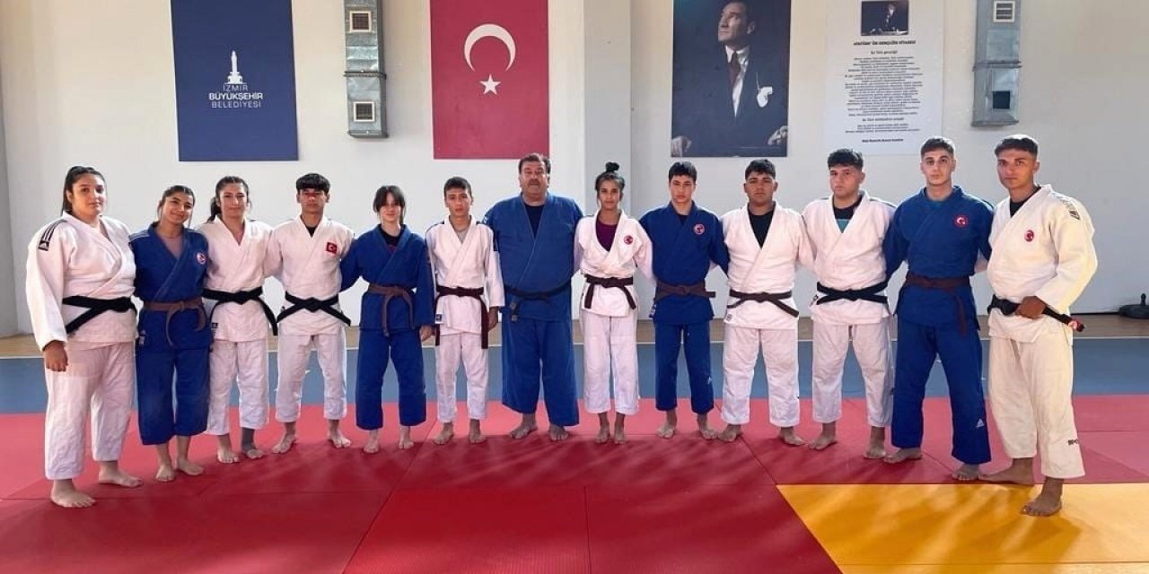 Yunusemreli judocuların İzmir kampı başladı