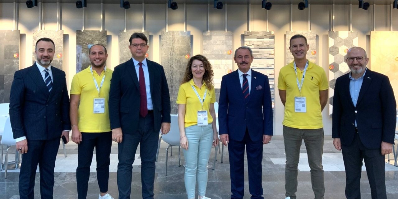 DENİB, Marmomac Fuarında doğal taş sektörünü temsil ediyor