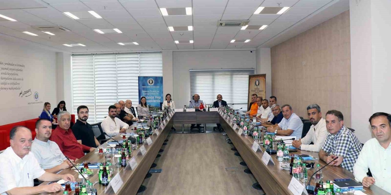 Manisa TSO Meslek Komiteleri Müşterek İstişare Toplantısı yapıldı