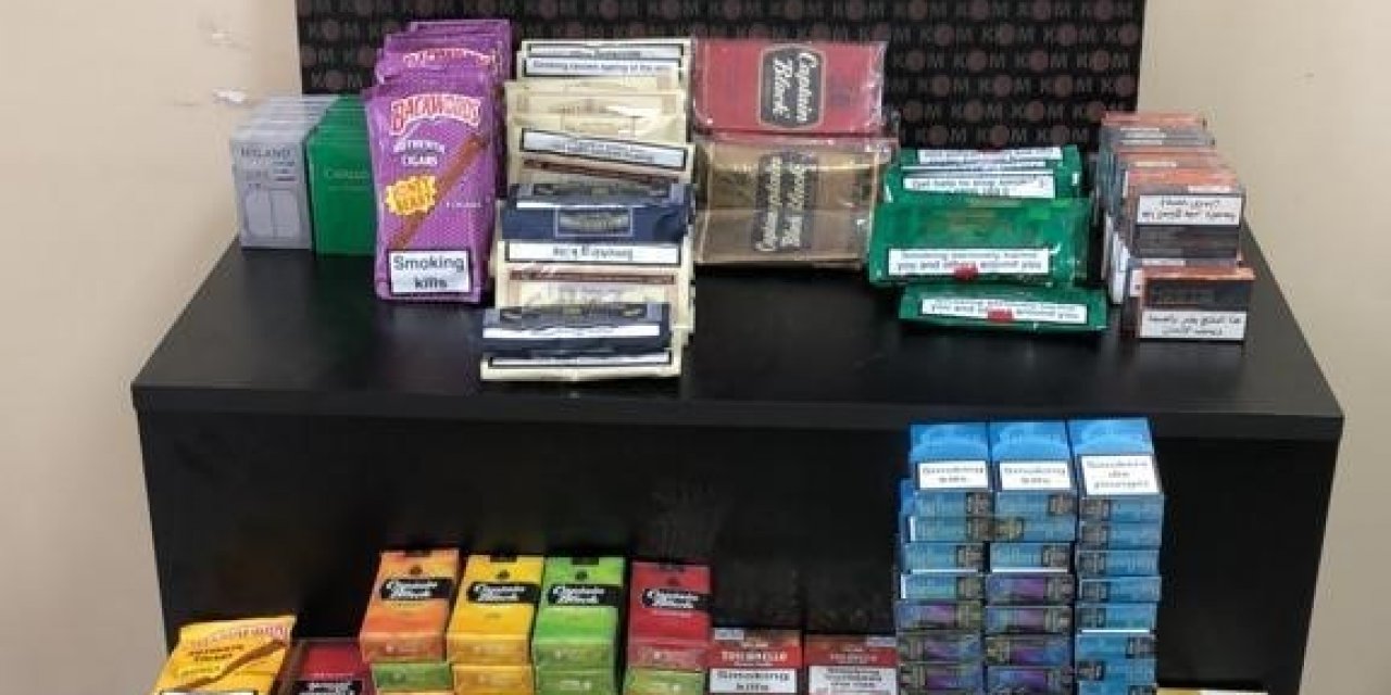 Kuşadası’nda kaçak sigara operasyonu