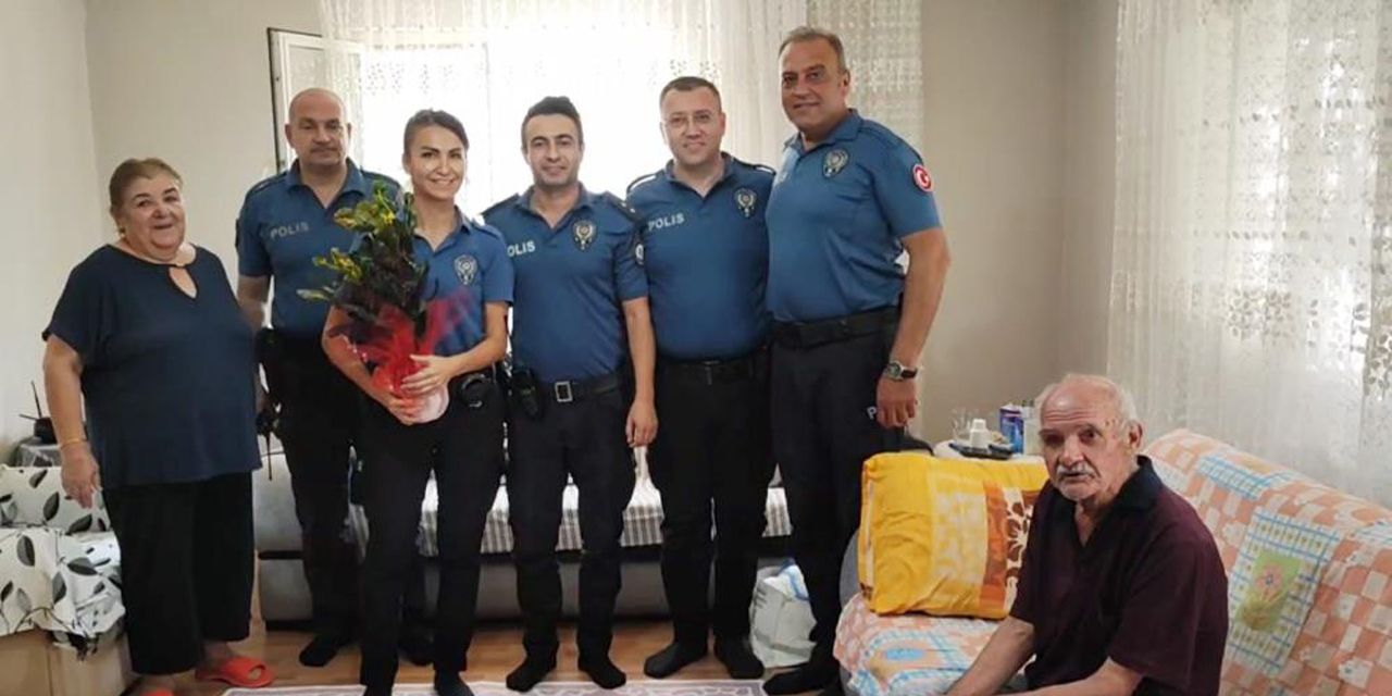 Polisin yardım eliyle hayata tutunan Bahri amca ekiplere teşekkür etti