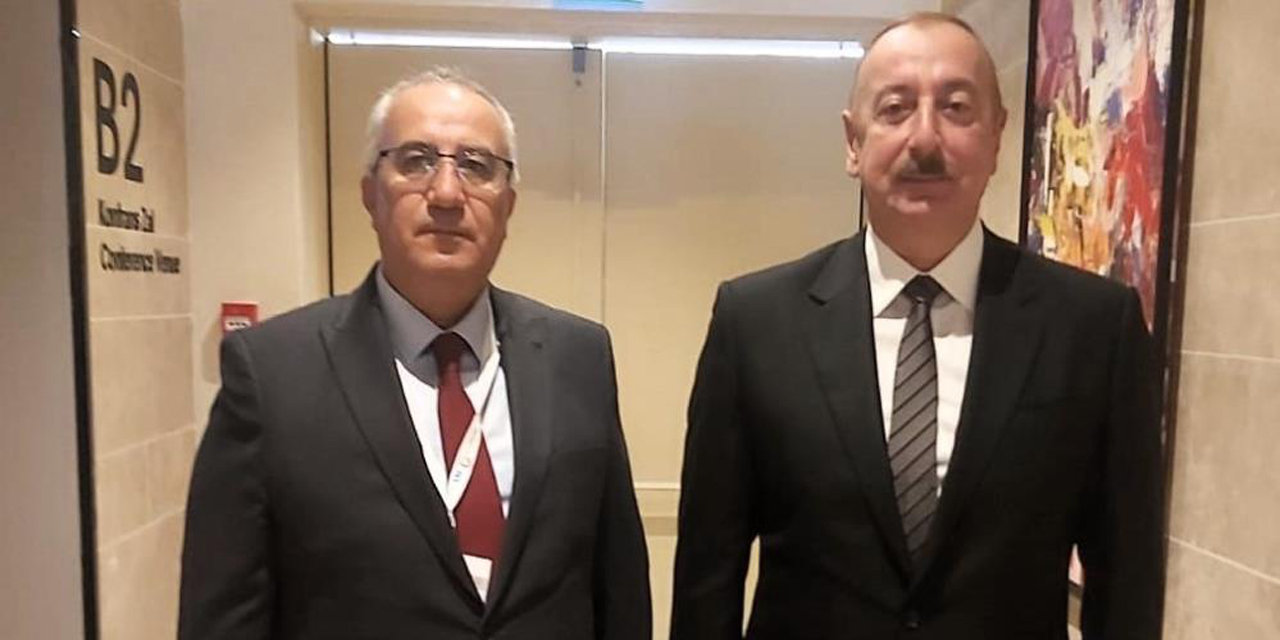 Başkan Arslan, Azerbaycan Cumhurbaşkanı Aliyev ile bir araya geldi