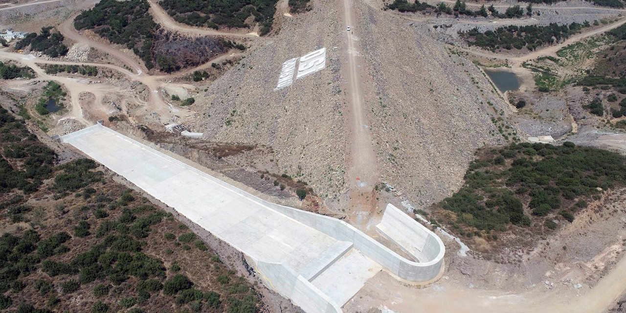 Çamönü Barajı’nda su tutulmaya başladı