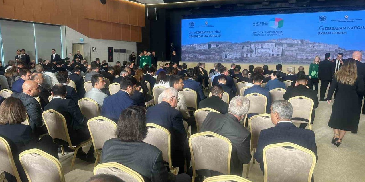 Başkan Arslan, kurtarılan Karabağ bölgesinde incelemelerde bulundu