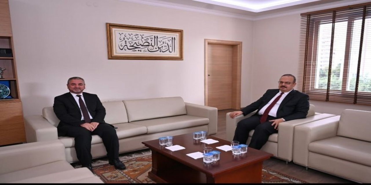 İl Müftüsü Güneş, Vali Canbolat’ı ağırladı